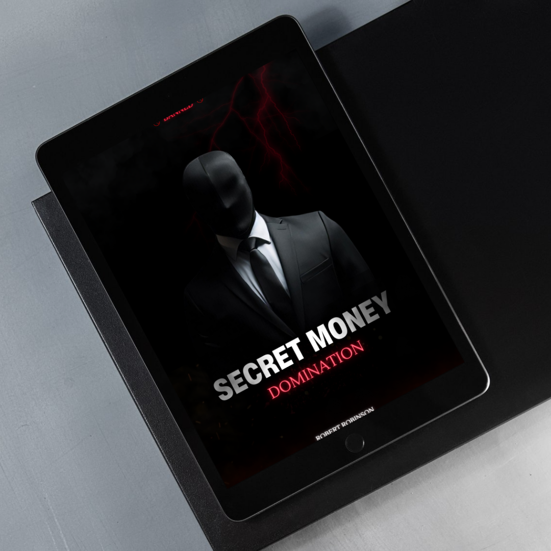 Secret Money Domination Book by Robert Robinson - Tablet Cover